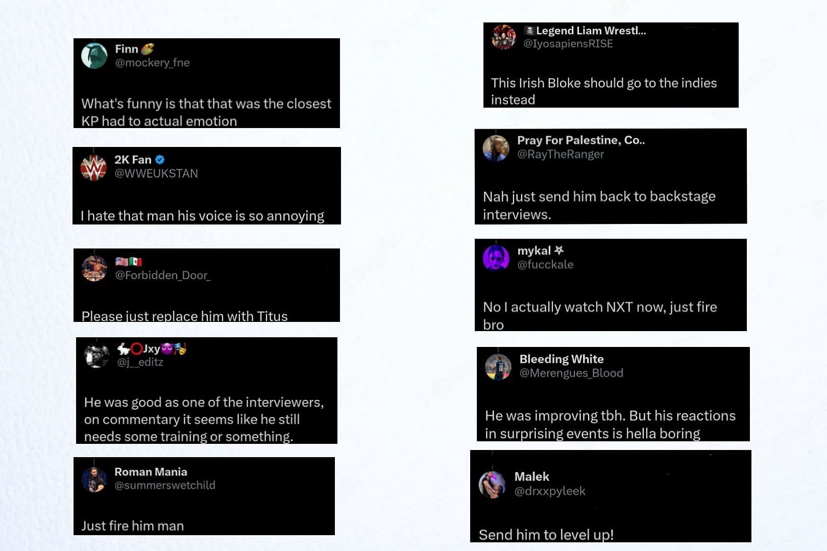 Fans' reactions to Kevin Patrick's commentary on WWE SmackDown!